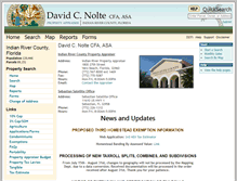 Tablet Screenshot of indianriverfl-auditor.ddti.net